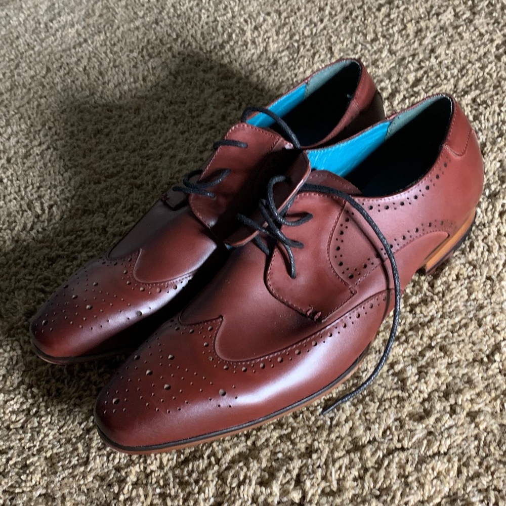 brown brogues from h&m